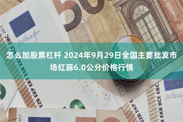 怎么加股票杠杆 2024年9月29日全国主要批发市场红蒜6.0公分价格行情