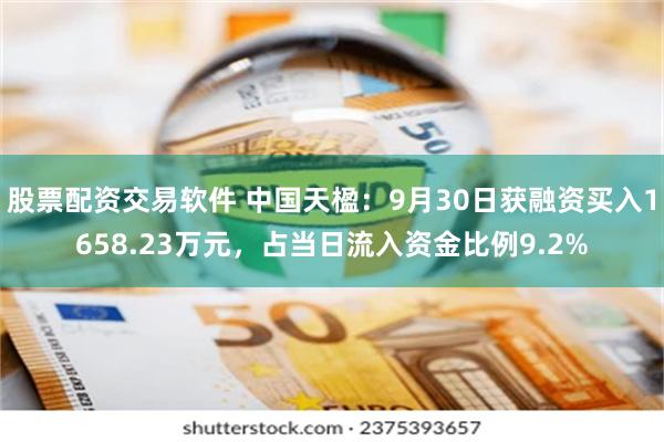 股票配资交易软件 中国天楹：9月30日获融资买入1658.23万元，占当日流入资金比例9.2%